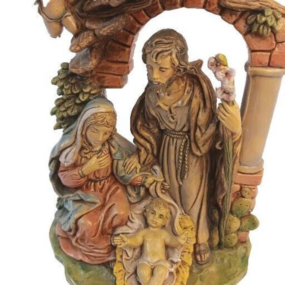 Fontanini Holy Family Christmas Creche #407 Made In Italy Very Good Condition - Picture 5 of 11